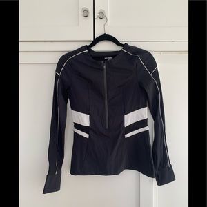Ivy Park Half-Zip Long Sleeve Top